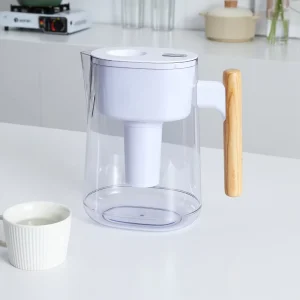 Filter Filter Pitcher Pot Type Water Purifier (ZL-PT24W) Total Capacity 2.4L Removes 99% Water Impurities
