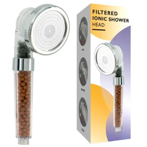 Filtered Shower Head ABS Adjustable Spa Modern Rainfall Bath Stone Filtered Hand Shower Head