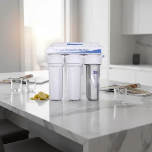 Filtro De Agua Para Casa No Electric 5 Stage 50 75 GPD Reverse Osmosis Water Purifier Machine for Sale