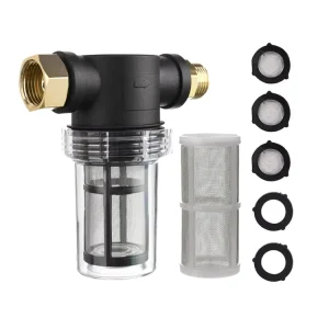 Filtro Inline Para O Sedimento, 100 Mesh Screen Garden Pond Inline Mesh Strainer Filter