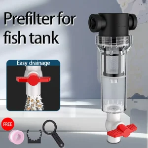 Fish Tank Water Filter 1 2″ 3 4″ 1″ Thread Mesh Screen 40 100 200 304 Stainless Steel Washable Whole House Water Pre Filter