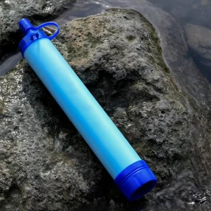 Flexible Outdoor Activated Carbon Drinking Water Purifier Extension Tube Portable Water Filter for Remote Streams and Puddles