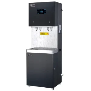 Floor Standing Stainless Steel Water Boiler with Dual Tap Hot Water Dispenser