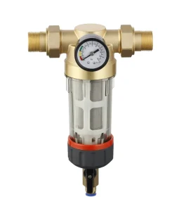 Flushable Water Prefilter with Lead-Free Brass Housing