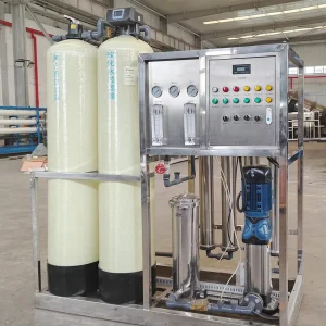 Food Grade Reverse Osmosis Water Treatment System 2 Ton 1.5 Ton