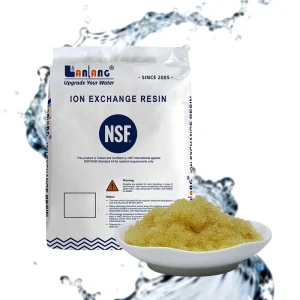 Food Grade Water Softening Demineralization Ion Exchange Resin for Water Treatment