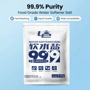 Food-Grade and Industrial Water Softener Salt for Hotels, Swimming Pools, and Household Water Treatment