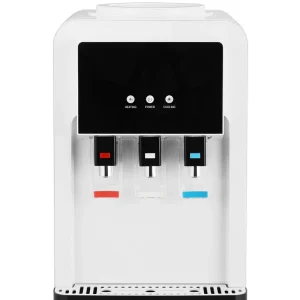Freestanding Compressor-Refrigerated Water Dispenser with 3 Temperature Settings for Hot and Cold Water