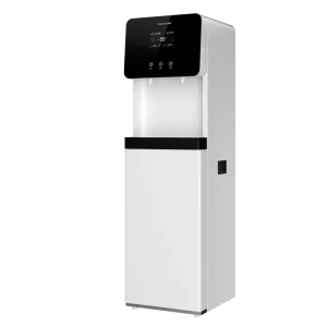 Freestanding Electric Water Dispenser with Hot and Cold Filtered Water for Outdoor, Office, or Home Use
