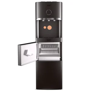 Freestanding Household Water Dispenser with Ice Making Function Hot Cold and Normal Water Output for Home Office Use