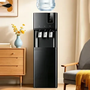 Freestanding Top-Load Electric Water Dispenser for Home or Office with Low Noise, Fast Cooling, and Heating