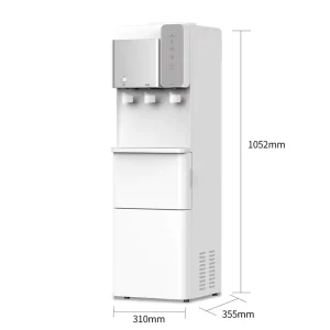 Freestanding Top Loading Touch Digital Control Hot Ambient Cold Water Dispenser with Ice Making Function