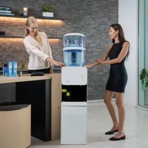 Freestanding Water Coolers Hot Cold Two Taps Water Dispenser Top Loading Water Dispenser Kitchen Living Room
