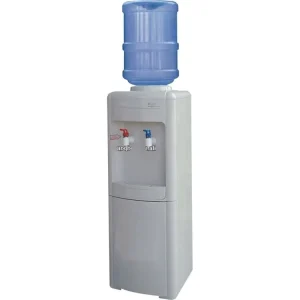 Freestanding Water Dispenser Portable Ice Maker With Water Dispenser With Fridge 3 Taps