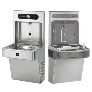 Freestanding Water Dispenser Stainless Steel Water Bottle Filling Station Water Cooler Dispenser Outdoor Drinking Water Fountain