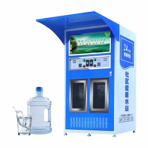 Full Automatic Self service 5 Gallon Bottle Water Filling RO Water Vending Machine Coin Operated Purified Water Vending Machine