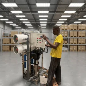 Fully Automatic 1T/Hour Small Drinking Water Reverse Osmosis System RO Water Treatment Equipment