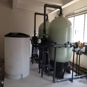 Fully Automatic Skid Mounted Water Softening System for Beverage Factory Water Processing
