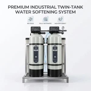 Fully Automatic Water Softener Boiler Water Softening Filter Scale Removal Sodium Ion Exchanger with 1 Year Warranty