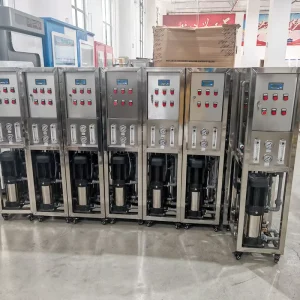 GY500 12N4040 A02 500lph Industrial Water Treatment Machinery Drinking Water Purification Reverse Osmosis Water Filter System