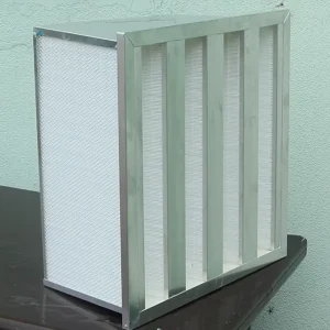 Galvanized Steel Frame Fiberglass Air Filter for HVAC