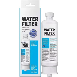 Genuine HAF QIN EXP Refrigerator Water Filter Carbon Block Filtration Reduces 99% Harmful Contaminants Clear Water DA 97