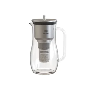 Glass Stainless Steel Water Filter Pitcher 1.5L Water Purifier Jug