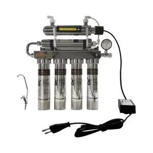Grade 6 Electric Under Sink Stainless Steel Ultrafiltration Water Filter for Kitchen Self Cleaning Direct Drinking Ultraviolet