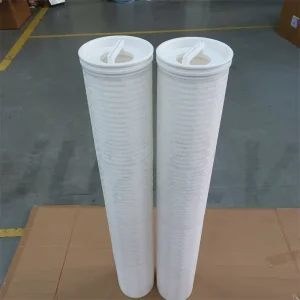 HFU640UY100H13U5 HFU640UY200H13U5 High Flow Precise Folding Water Filter Element Supply for Water Treatment Machinery