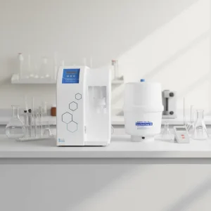 HIGH Laboratory ultra Pure Water Purifier System Integrates All Purification Stages in One Cabinet for Simplified Installation