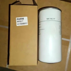 HOWO 371hp Water Tank Truck Parts WK962/7 VG1560080012 Fuel Filter Replacement