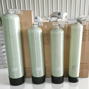 HUAMO FRP Fiberglass Pressure Vessels (Models 1035 1665) PLC & Pump Equipped Water Purifier & Softener System OEM Supply