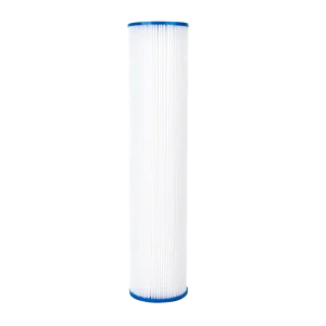 HY-20BB Washable PE Polyester 2.5×10 Pleated Poly Sediment 5/10/20 Micron Water Filter Cartridge 1 Year Warranty