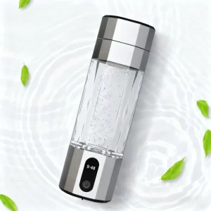 HYDROGEN RICH Cold Water Bottle SPE PEM Technology 208ML 10000ppb USB Rechargeable Portable Hydrogen Water Generator Car Outdoor