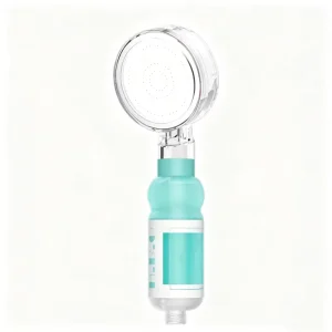 Handheld Aromatherapy Shower Head Vitamin C Filter Powerful Spray for Sensitive Skin Space Ring Aromatherapy Shower Head