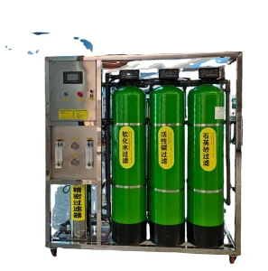 Heavy-Duty Commercial RO Water Treatment Machine 500L/Hour Desalination Softening Filtration Pre-Filters