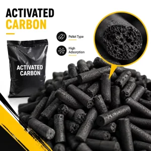 High Adsorption Columnar Activated Carbon Pellets for Air Purification Water Filtration and Solvent Recovery