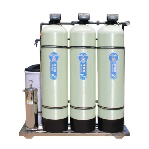 High Capacity Hard Water Ion Exchange Softening System Descaling Calcium Magnesium Water Treatment Purification Machinery