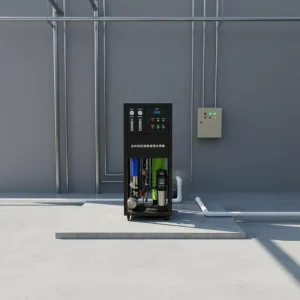 High Capacity RO System PLC Control Pressure Vessel Pump 250L/Hour CE ISO ROHS Certified Commercial Water Filtration