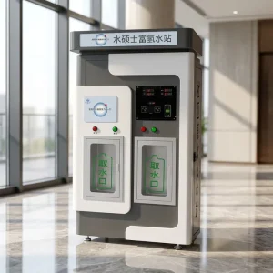 High Concentration Hydrogen Rich Water Dispenser Commercial Self Service Vending Machine with Cold & Alkaline Functions