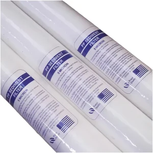 High Dirt Holding PP Sediment Filter Cartridge for Industrial Pretreatment Systems