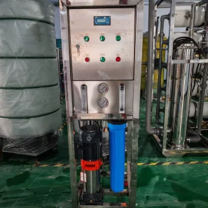 High Efficiency 500 LPH Industrial RO Water Treatment Plant Reverse Osmosis Purification System Pure Water Making Machine