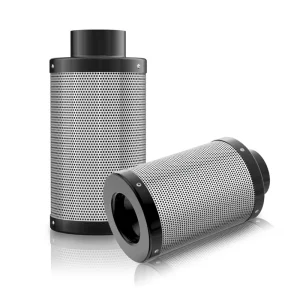 High Efficiency Activated Carbon Filter for Grow Tent Hydroponic Charcoal Air Filter 4 6 8 10 12 Inch Odor Control Scrubber