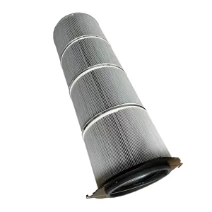 High Efficiency Cartridge Filter Replacement Compatible with Wet Dry Vacuum Cleaners Dust Collector Filter Cartridge