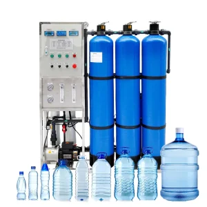 High Efficiency Fiberglass Reverse Osmosis Equipment Water Treatment Machine Automatic Control