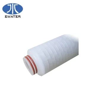 High Efficiency Filtration Solutions 0.22 Um 0.45 Um Pleated Filter Cartridges Reusable Industrial Grade Filtration Options