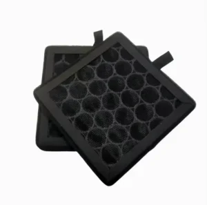 High Efficiency Honeycomb Activated Carbon Air Filter Element Hospital Grade Replacement 99.8% Efficiency