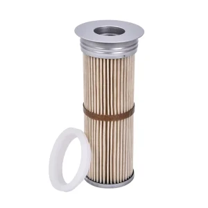 High Efficiency PTFE Coated Pleated Filter Cartridge Stainless Steel NPT Thread Replacement for Dust Collector Systems