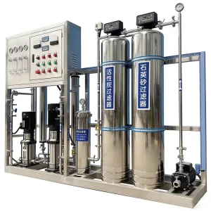 High Efficiency Stainless Steel Double Pass Reverse Osmosis Equipment Water Treatment Machine Guangdong