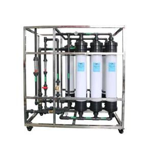 High Efficiency Ultrafiltration Water Filtration Machine with Pump Motor & Engine for Industrial Use 250LPH 10000LPH Capacity